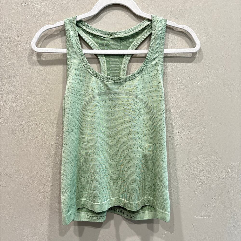 Lululemon Swiftly Tech Racerback Tank Top 2.0 *Race Length Creamy Mint - Size: 8 - Picture 2 of 7